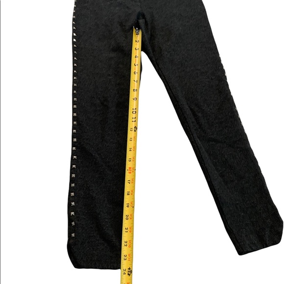 Cache Dark Gray Toreador Leggings Size Medium - Picture 6 of 11